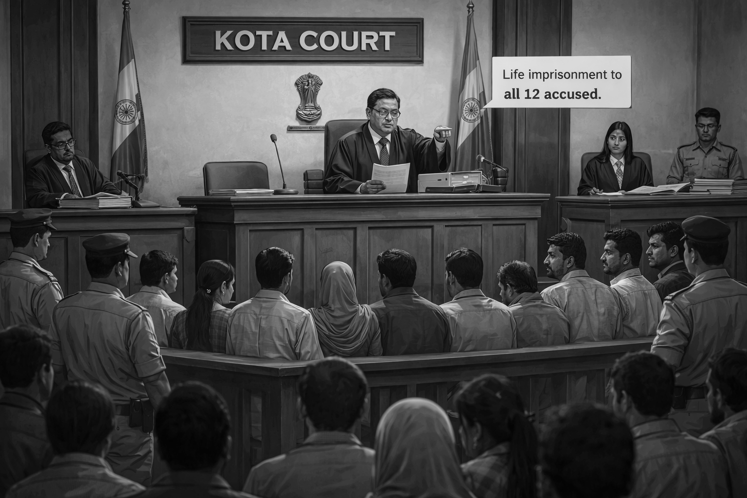 Kota Court Sentences 12 Family Members to Life for 2018 Murder Over Goat Dispute