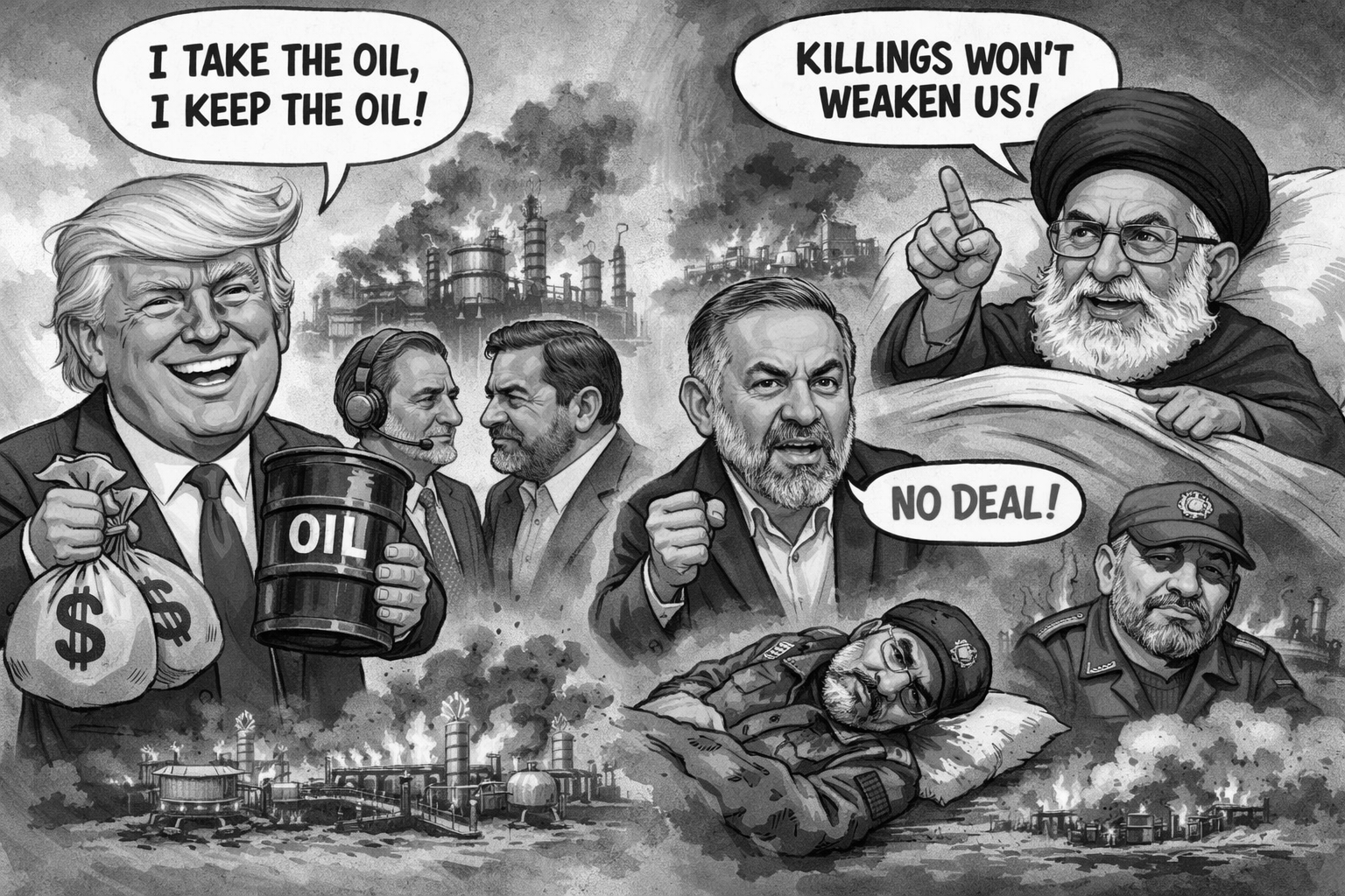 Middle East War, Day 38: Iran Kills the Deal Before It Breathes