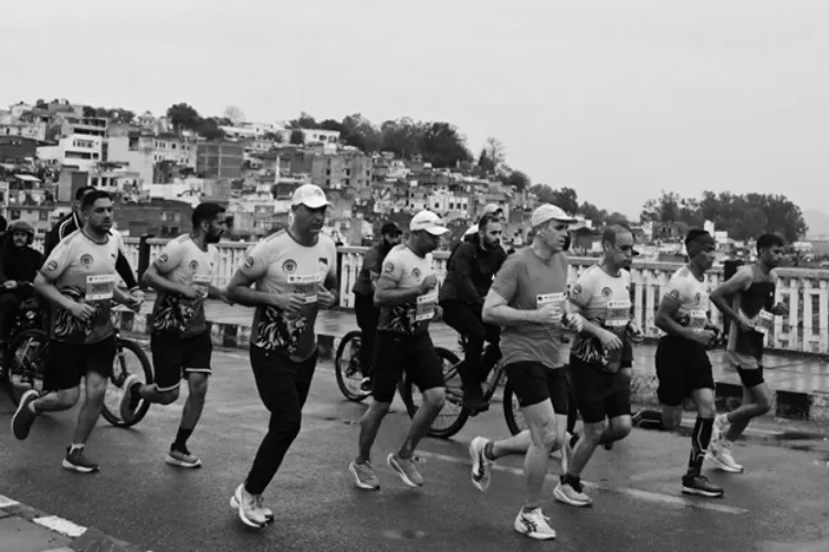 CM Omar Abdullah’s Surprise Jog in Bishnah Motivates Locals Towards Healthy Living