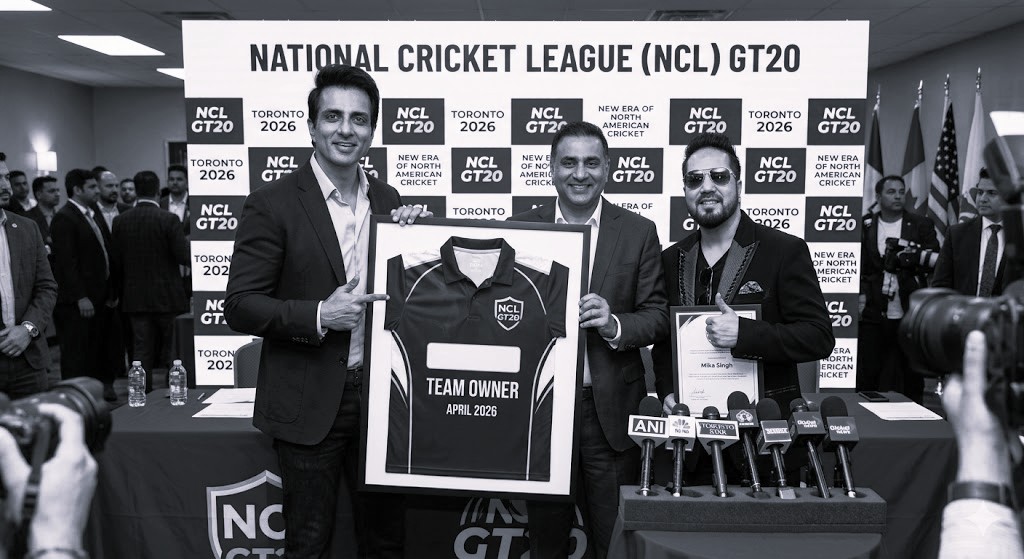 నేషనల్ క్రికెట్ లీగ్ జీటీ20లో అడుగుపెట్టిన సోను సూద్, మీకా సింగ్