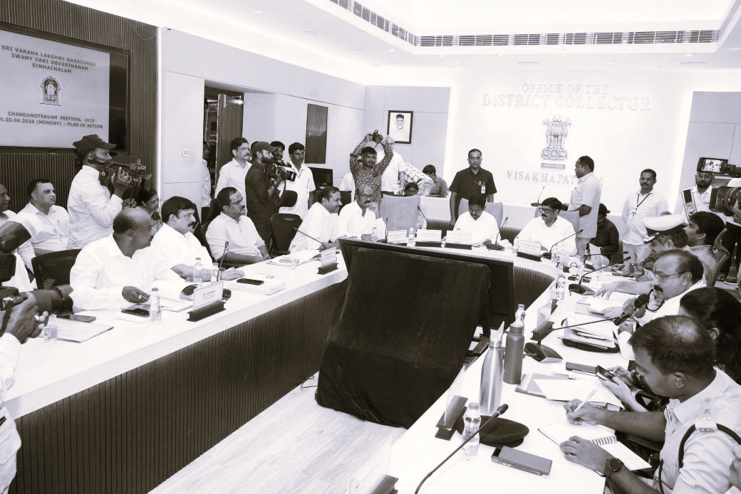 All Set for Simhadri Appanna Chandanotsavam