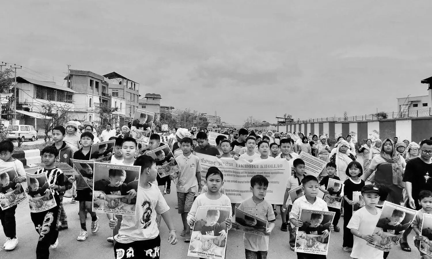 Manipur erupts in protests over killing of two children in Bishnupur blast, curfew eased