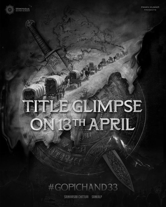 Gopichand set for grand comeback as ‘#Gopichand33’ title glimpse to drop today