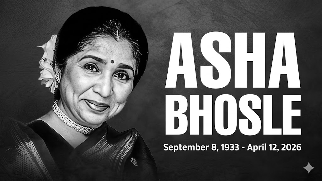 “Abhi na jao chhod kar, dil abhi bhara nahi”: Singing legend Asha Bhosle dies at 92, India’s melody falls silent