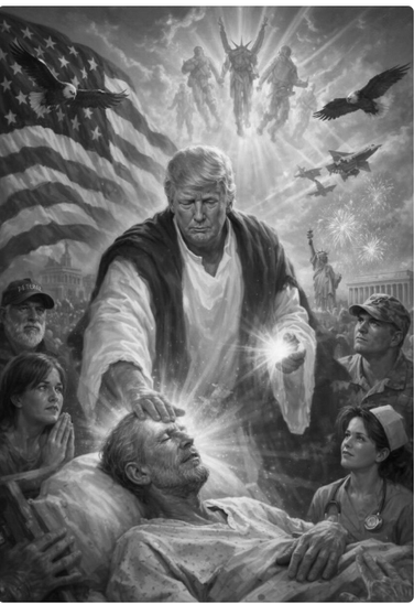 Threats before breakfast, AI images before bed: God save America, Trump already came for the Pope