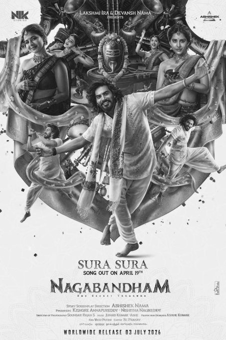 ‘Sura Sura’ poster ignites buzz around ‘Nagabandham’ as makers build on ‘Namo Re’ success