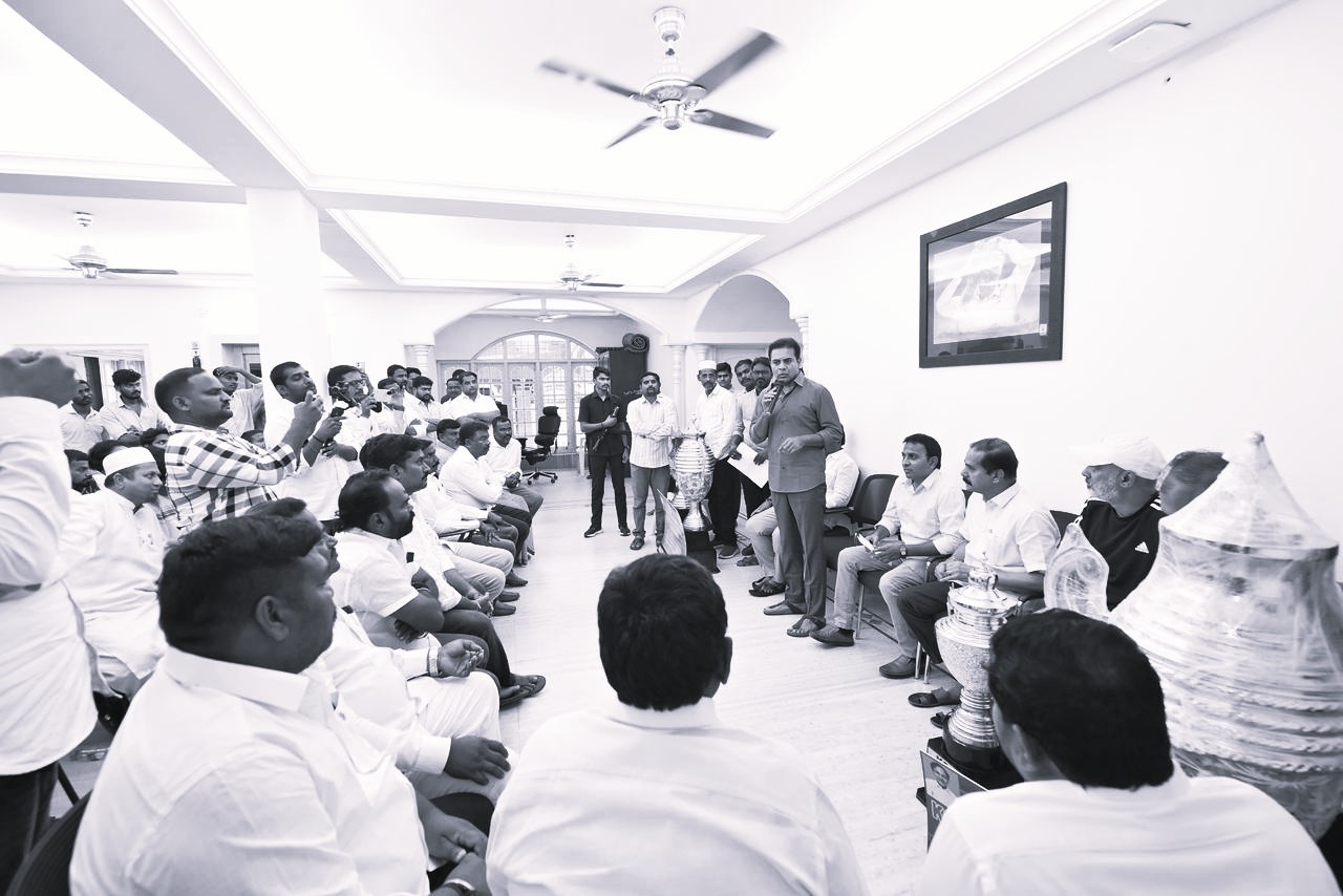 KTR Felicitates KCR Cup Winners, Announces Statewide Expansion of Tournaments