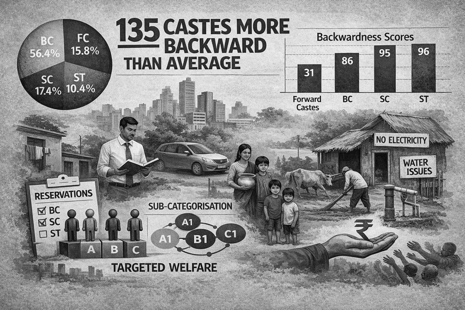 135 of 242 Castes More Backward in Telangana, Survey Pushes Sub-Categorisation
