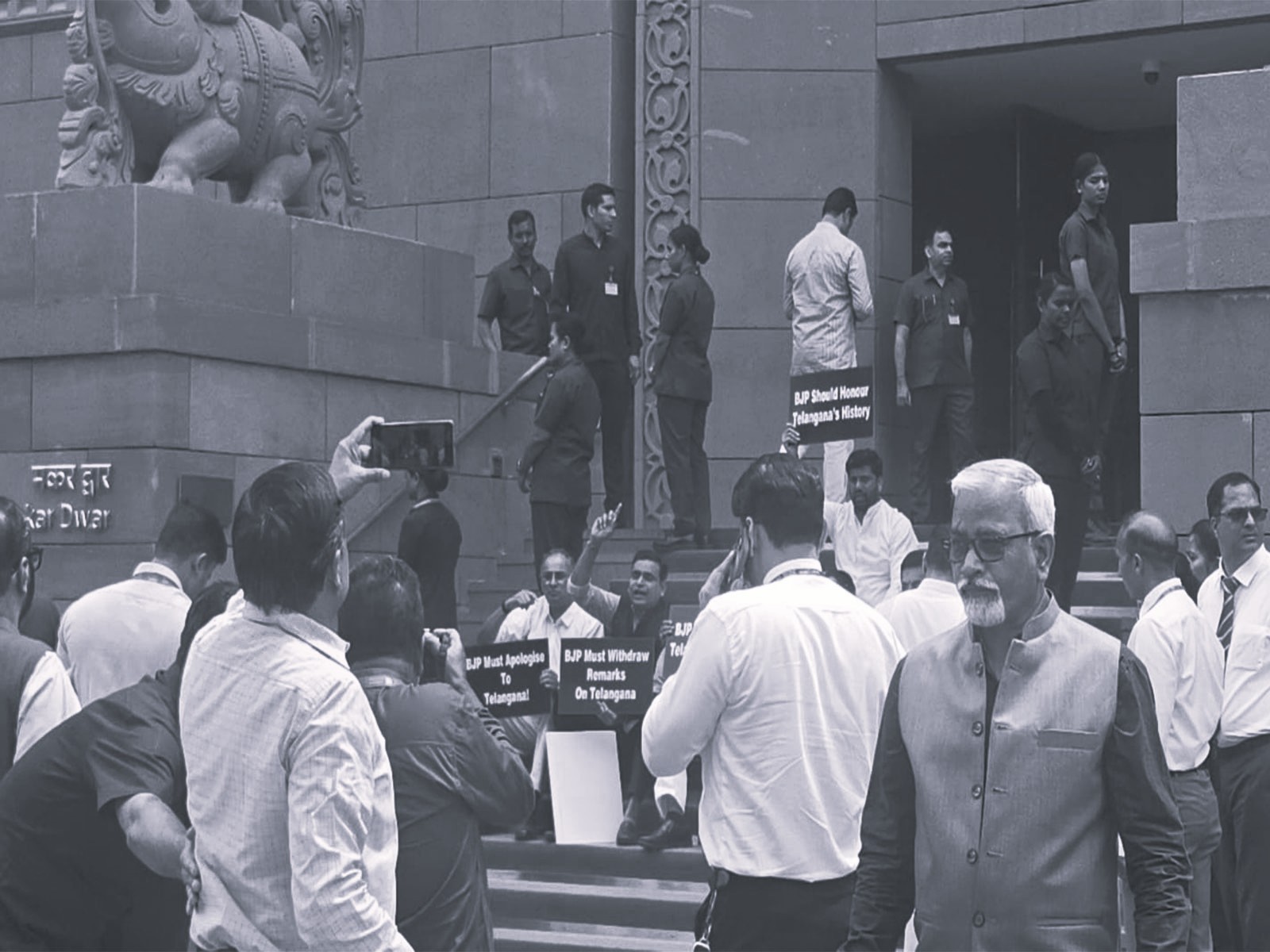 Tejasvi Surya’s ‘Partition’ Remark Sparks Row, Telangana MPs Protest