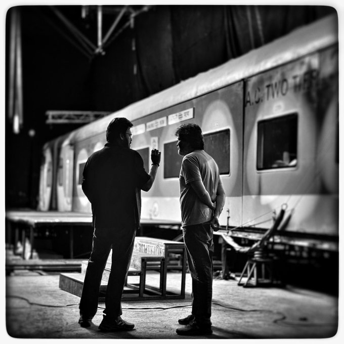 Venkatesh–Trivikram reunion sparks excitement as train set shoot begins