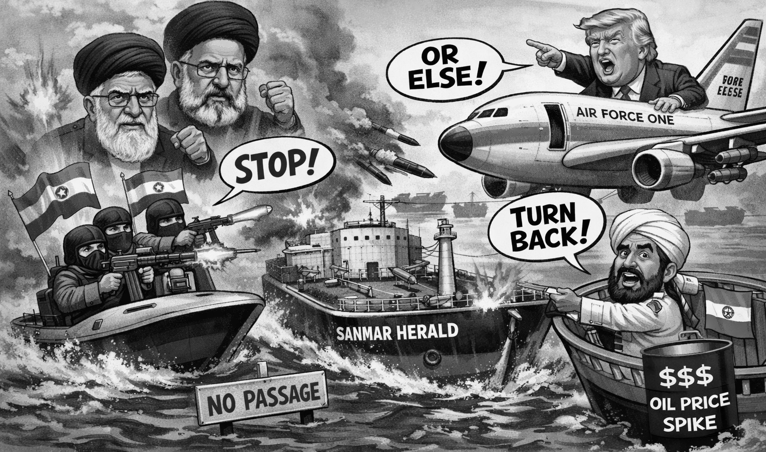 Iran Fires on Indian Tanker and Shuts Hormuz Again Within 24 Hours