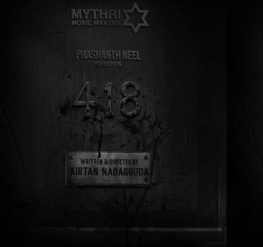Mythri Movie Makers venture into pure horror with new film ‘418’ presented by Prashanth Neel