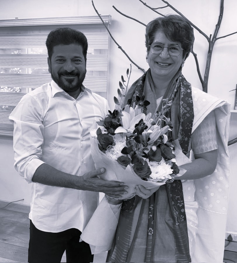 Priyanka Gandhi Praises Revanth Reddy’s Role in Opposing Delimitation Bill