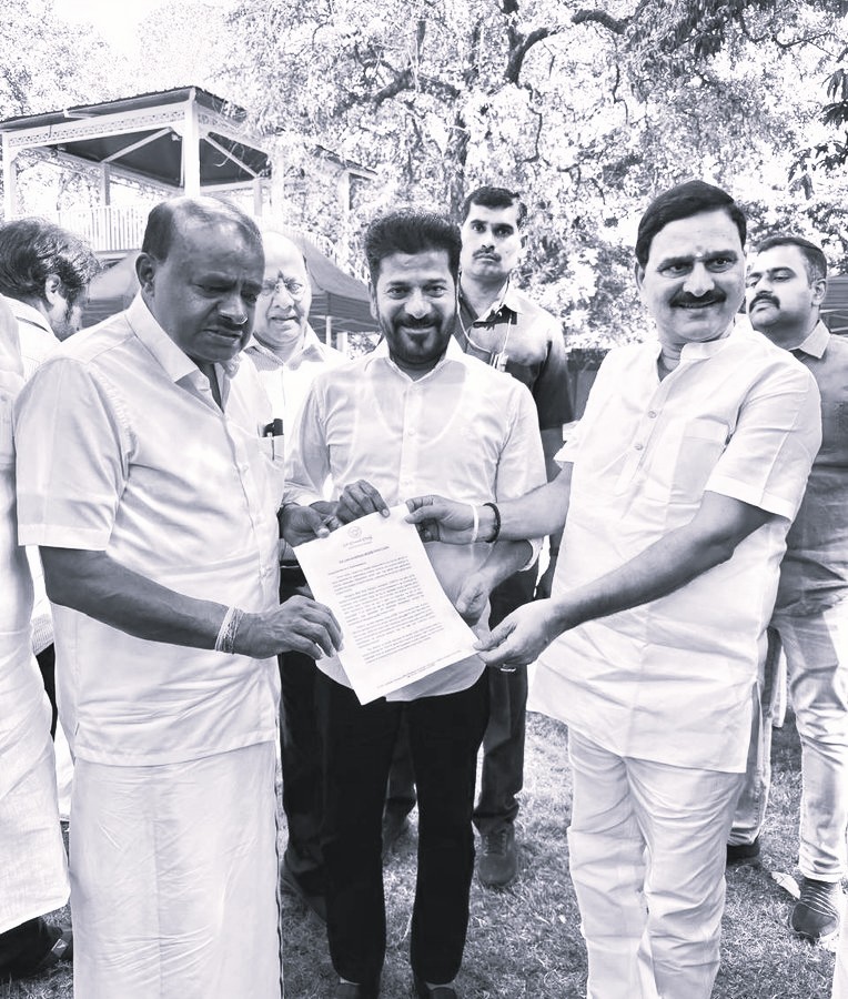 Telangana CM Pitches Green Steel Project, Net-Zero Hyderabad by 2034