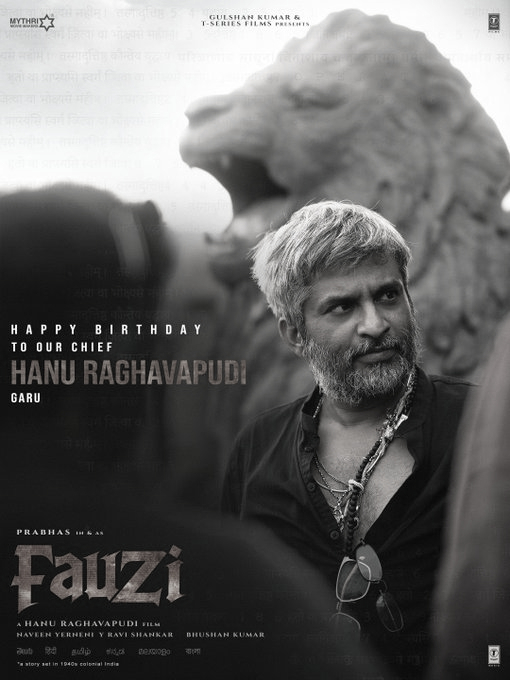 Director Hanu Raghavapudi celebrates birthday amid Fauzi buzz