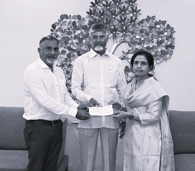 Nara Bhuvaneswari Donates ₹76 Lakh to Anna Canteens on Chandrababu Naidu’s Birthday