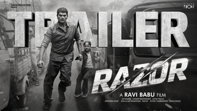 Guardian turns grim in Ravi Babu’s ‘Razor’, Trailer promises dark, gritty ride