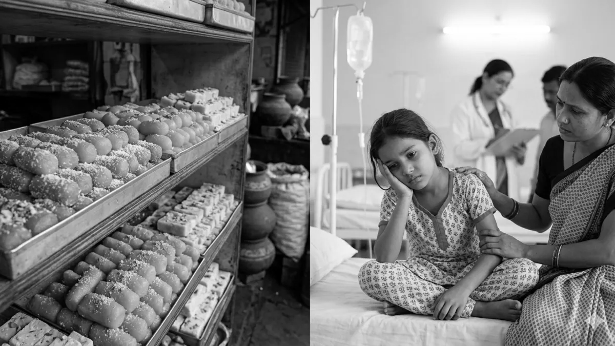 Adulterated sweets trigger health scare in Haryana's Nuh, seven kids fall ill, one critical