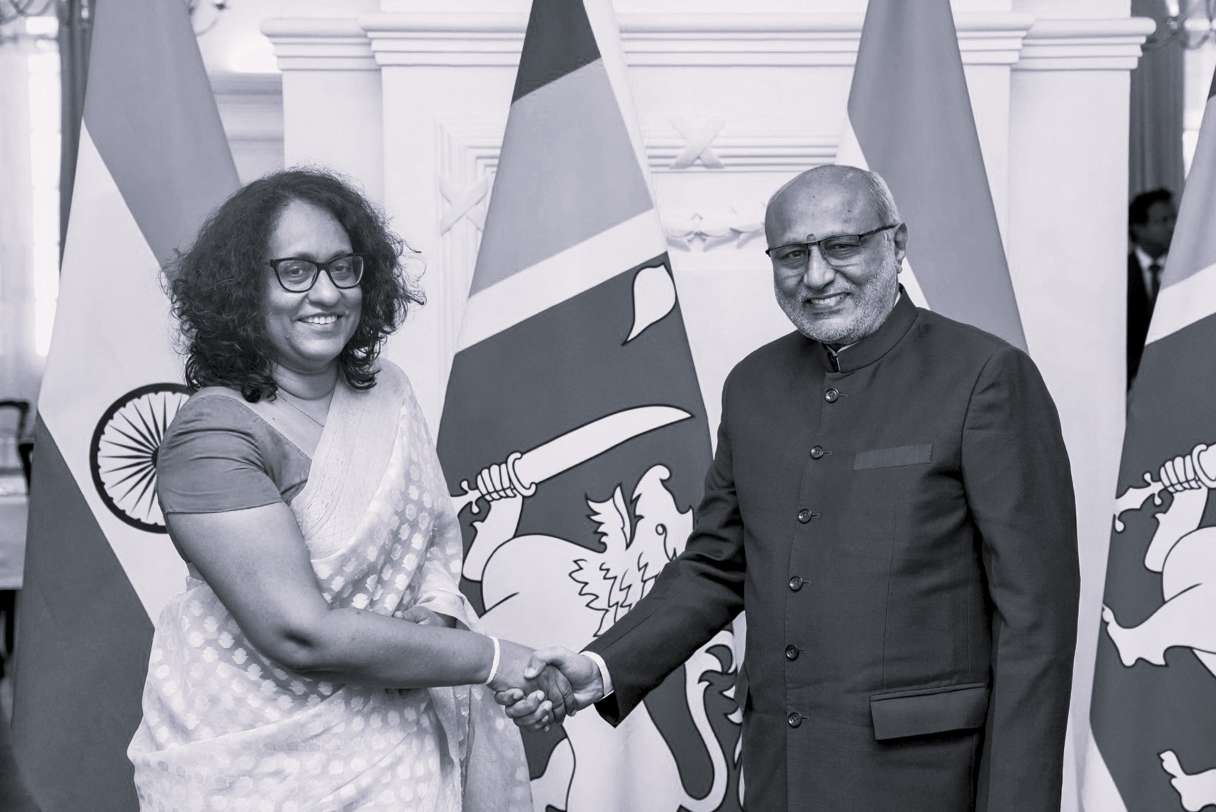 శ్రీలంక అధ్యక్షుడితో ఉప రాష్ట్రపతి సి.పి. రాధాకృష్ణన్ భేటీ