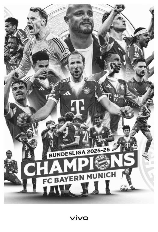 Bayern Munich clinch 13th Bundesliga title, extend football dominance in Germany
