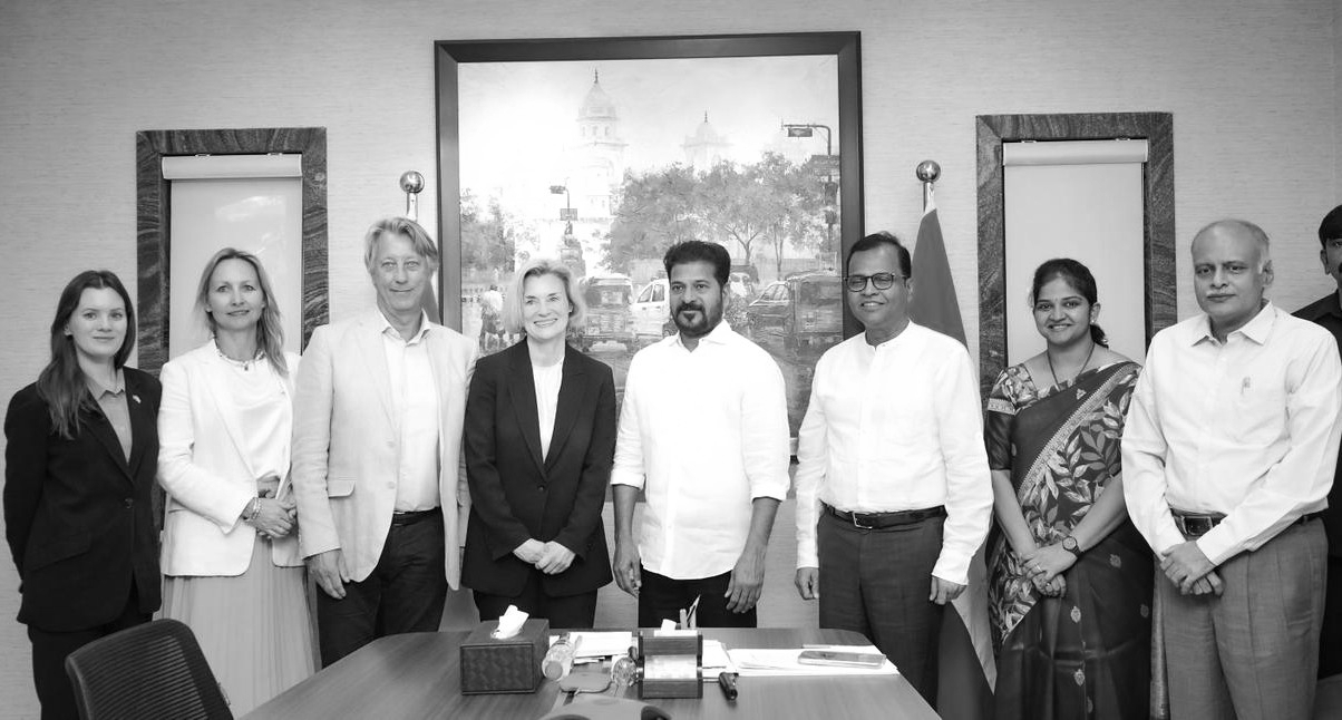 Norway Ambassador Meets Telangana CM, Focus on Trade and Partnerships