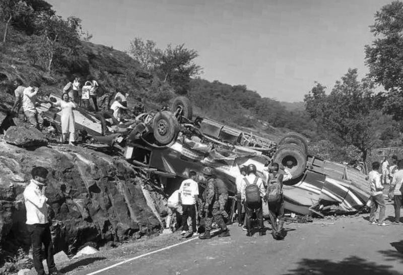 21 killed as bus plunges down hill in Jammu and Kashmir’s Udhampur