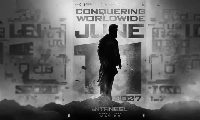 Jr NTR-Prashant Neel Film Set for June 11, 2027 Release, Glimpse to Drop on Actor’s Birthday