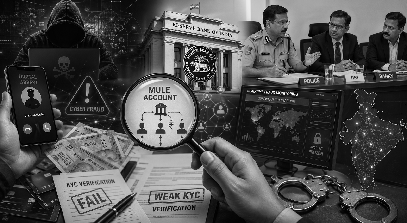 Hyderabad Police Pushes RBI for Joint Task Force to Tackle Mule Account Networks