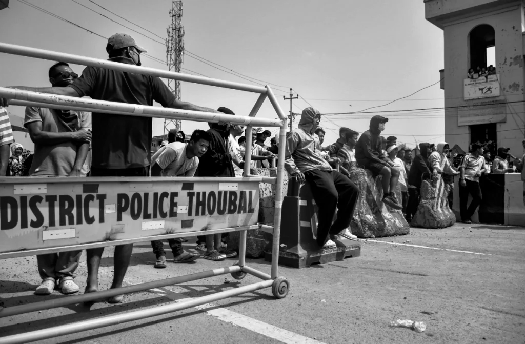 Shutdown Sparks Clashes in Manipur, Crisis Deepens with Rising Displacement