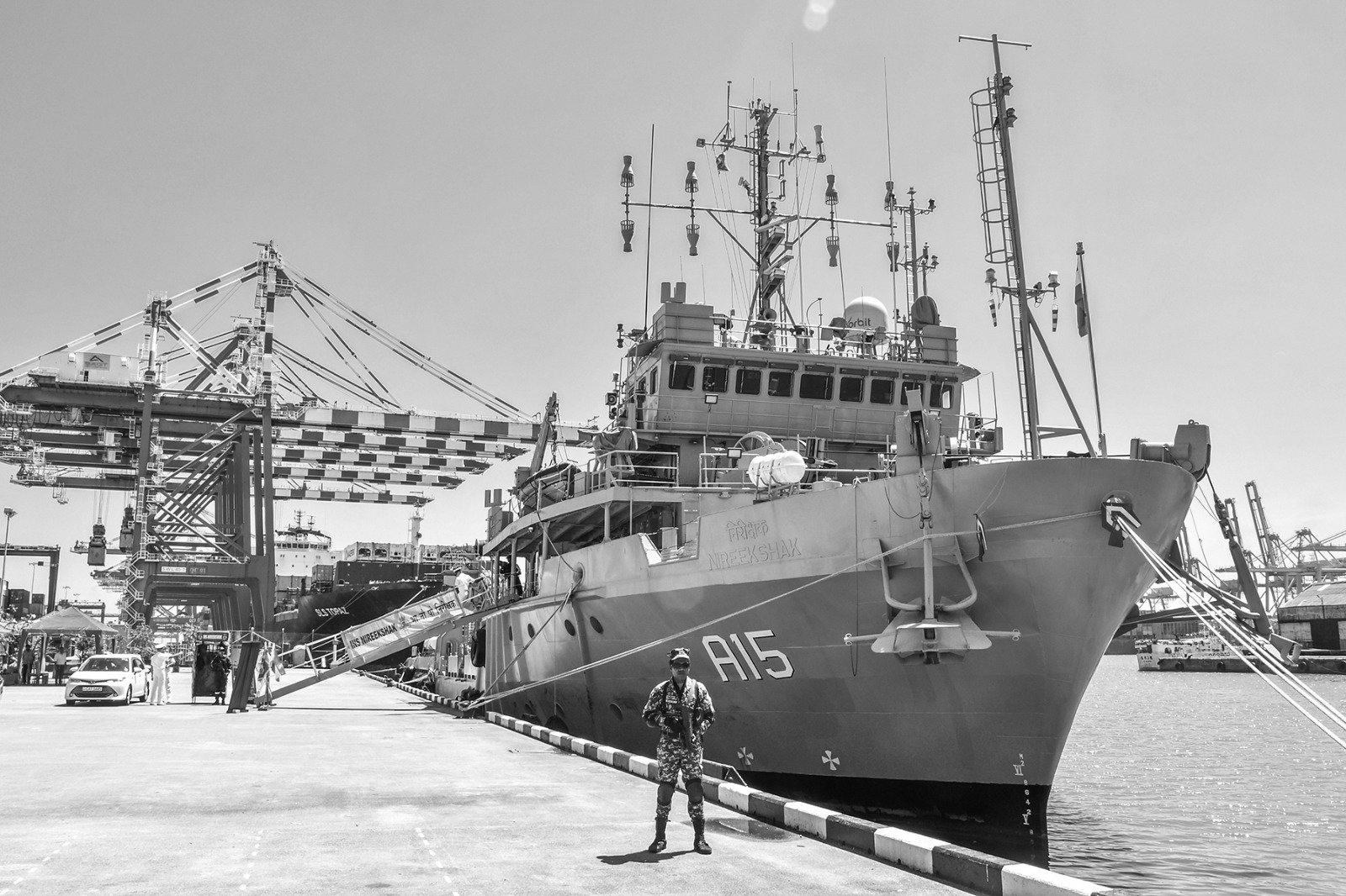 INS Nireekshak Arrives in Colombo for India - Sri Lanka Diving Exercise DIVEX 2026