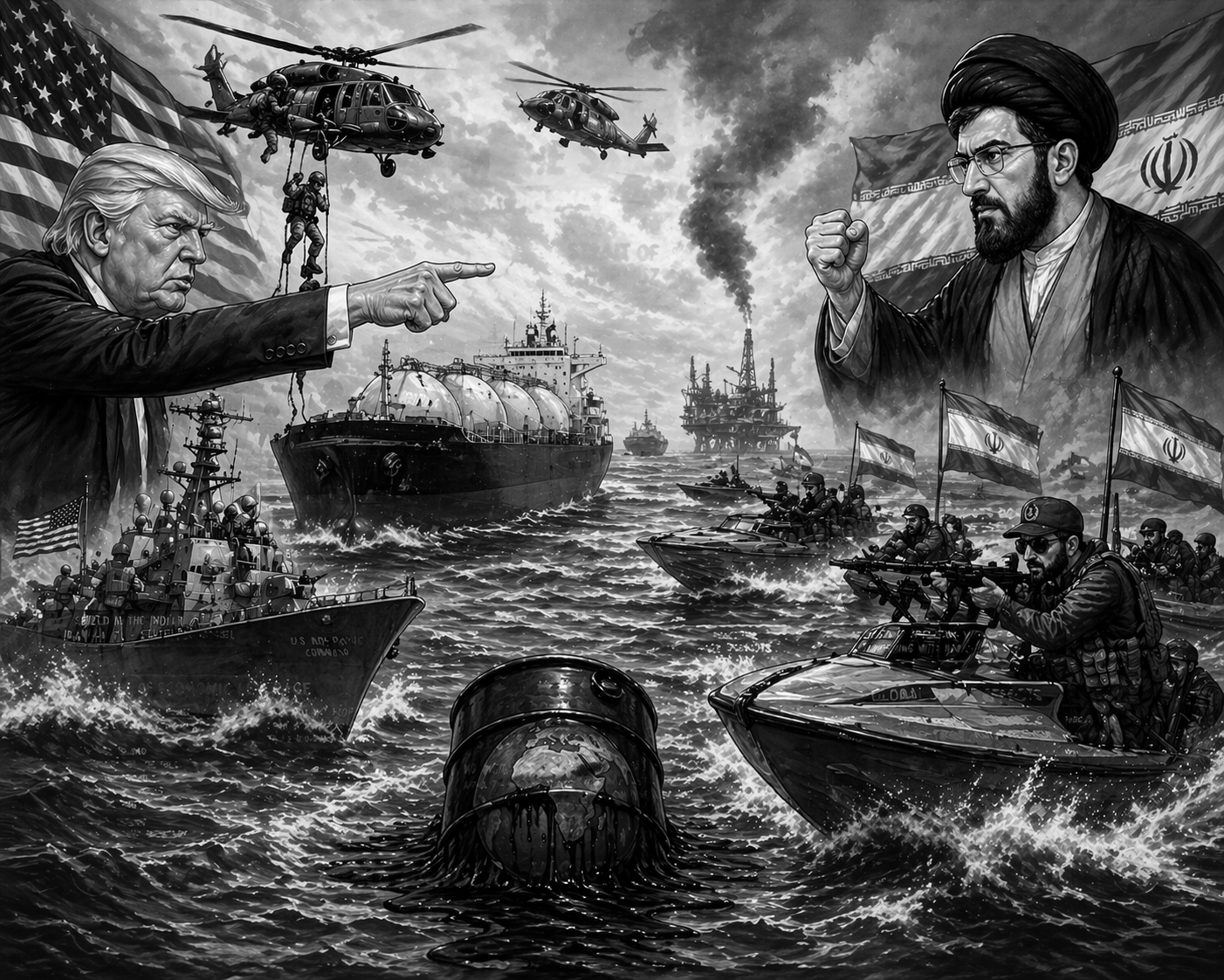 Fire On The Water: Iran-US Gunboat Diplomacy In The Strait Of Hormuz