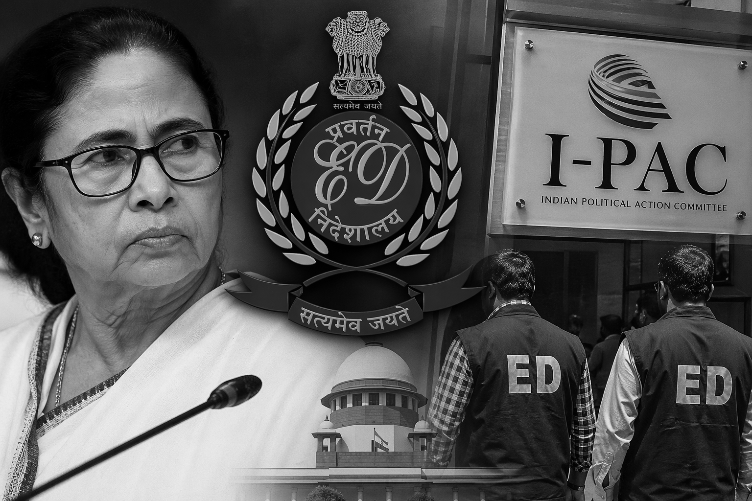 ED Tells Supreme Court Mamata Obstructed I-PAC Probe, Raises Rule of Law Concerns