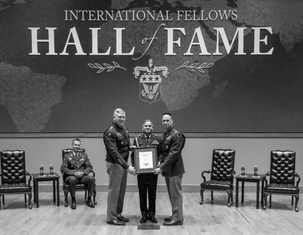 General Dwivedi Gets Global Recognition, Third Indian Army Chief in US Hall of Fame