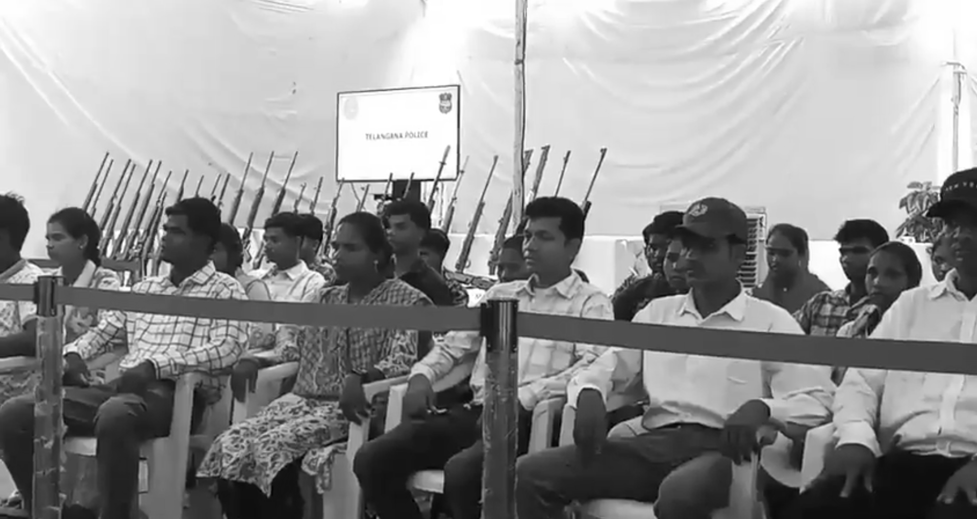 47 Maoist Cadres Surrender Before Telangana Police, 32 Firearms Seized