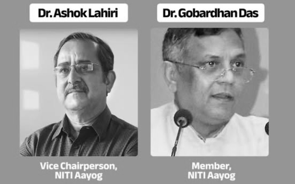 Lahiri Named NITI Aayog Vice-Chairman, Meets PM Modi, Das Named Member