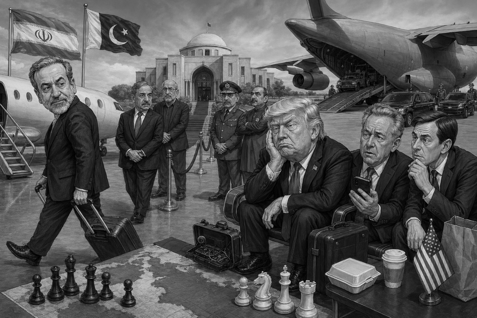 Iran Ghosted the US in Islamabad: Araghchi Left Before Trump's Envoys Arrived