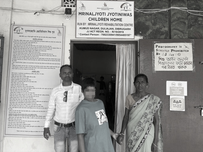 Aadhaar Data Magic: Divyang Child Reunites with Family After a Year in Assam