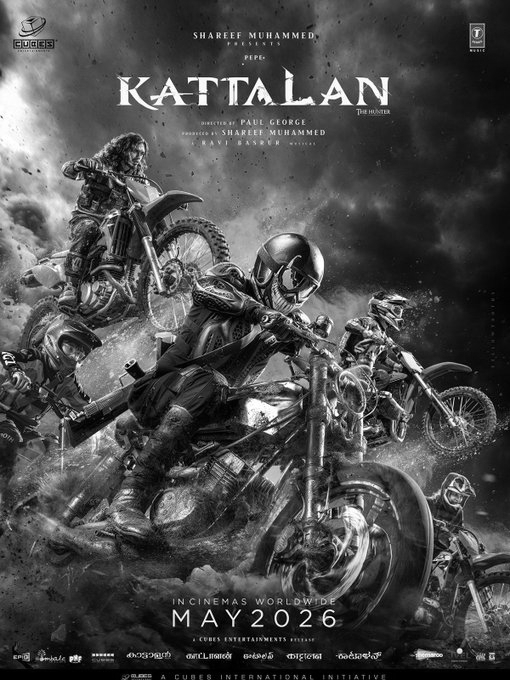 Kattalan Posters Tease Antony Varghese’s Gritty Action Thriller