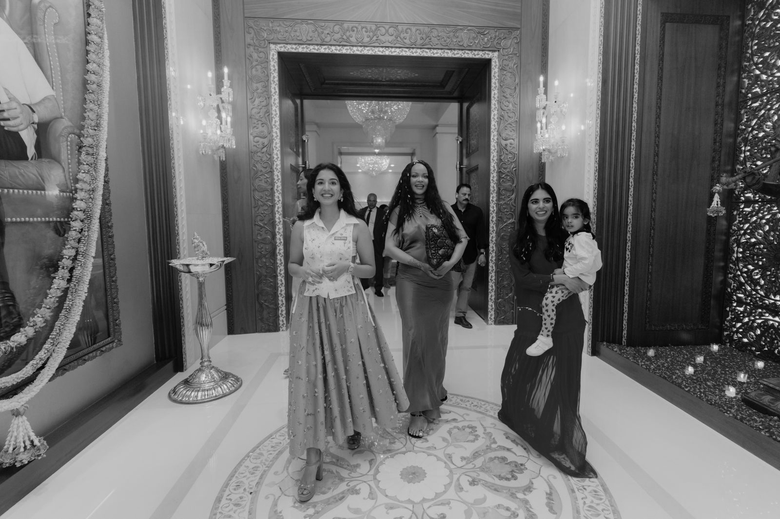 Ambani Family Hosts Rihanna At Antilia In Mumbai, Warm Welcome Photos Go Viral