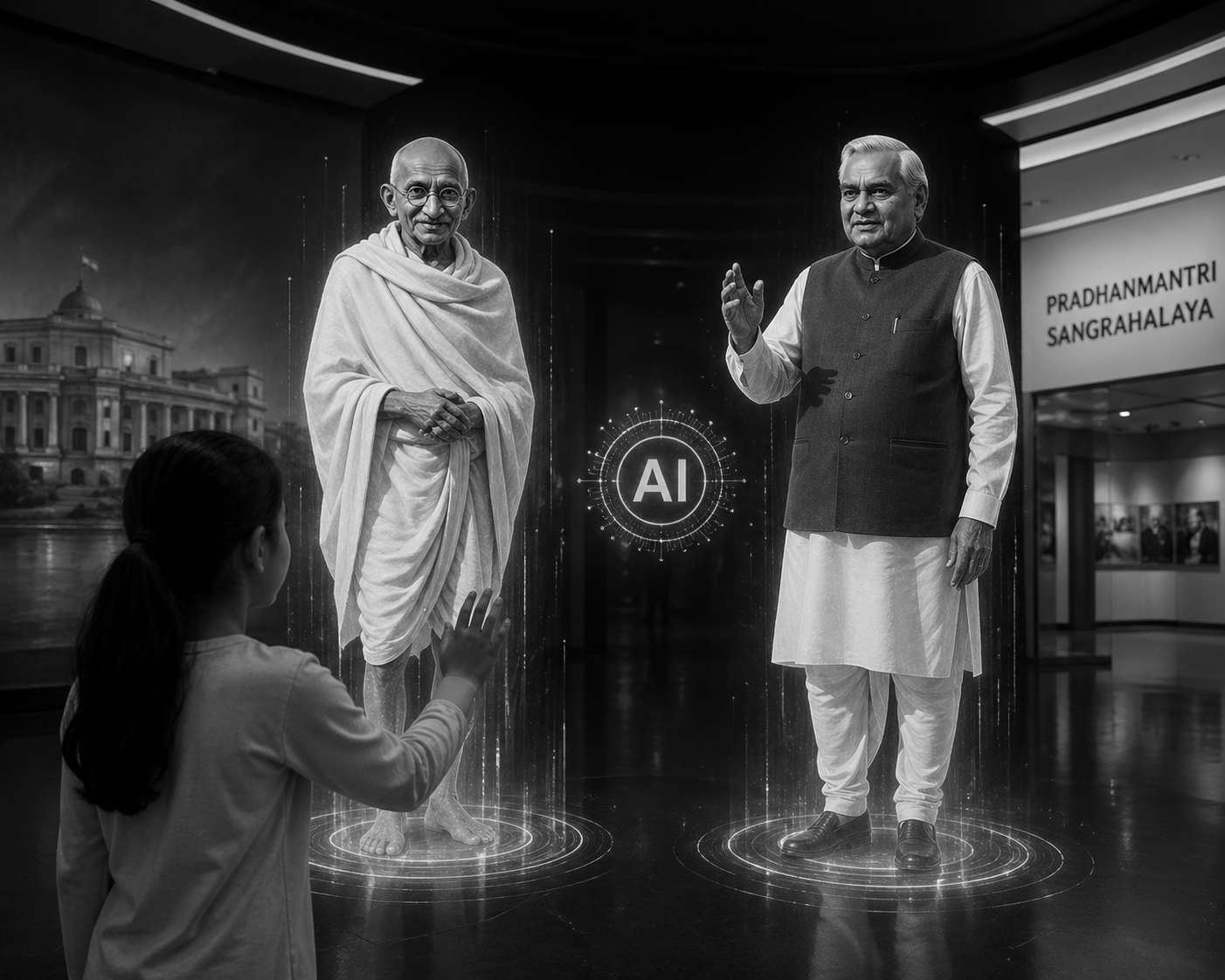 Mahatma Gandhi, Vajpayee to come alive in AI avatar at PM Museum in Delhi