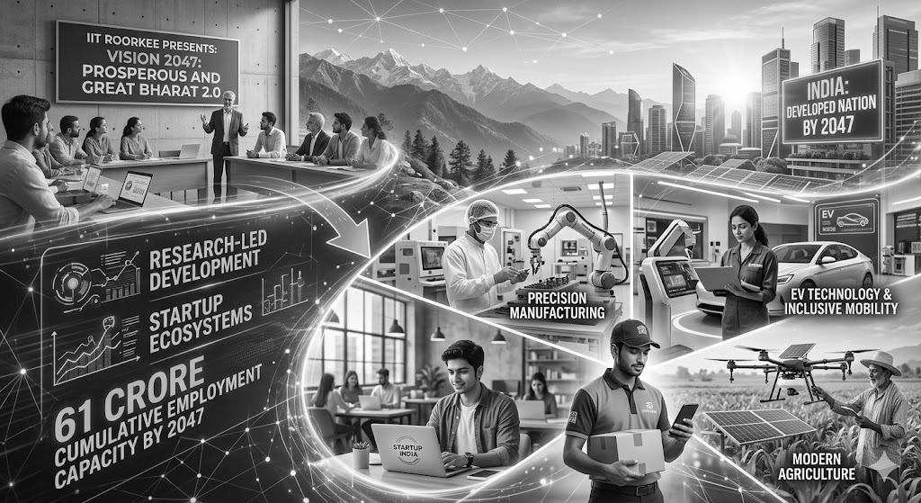 61 Crore Jobs by 2047: IIT Roorkee’s Bold Plan for India’s Future