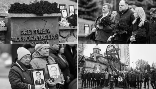 Slavutych Holds Midnight Chernobyl Vigil Amid War, Renewed Nuclear Fears at 40-Year Mark