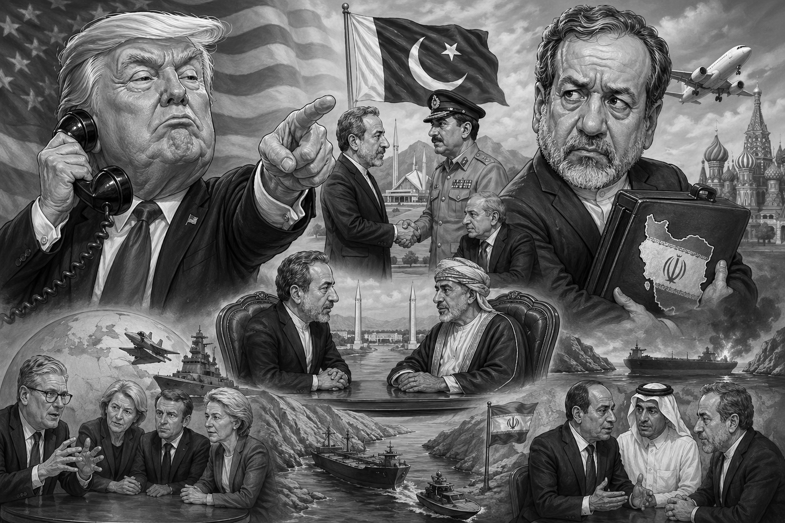 Call Us! Trump Tells Iran, as Araghchi Makes Surprise U-Turn to Islamabad