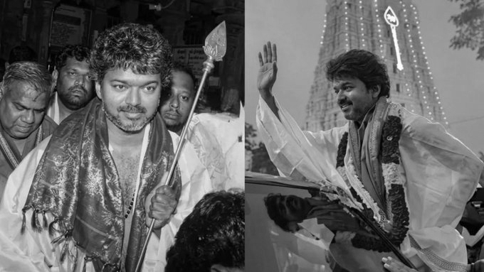 Vijay Visits Tiruchendur Murugan Temple, Offers Prayers Ahead Of May 4 Vote Counting