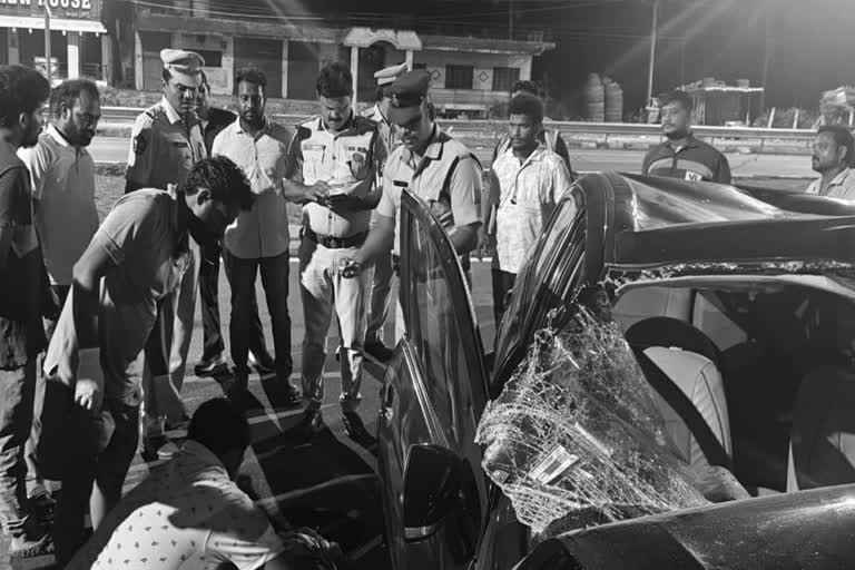 Midnight NH-16 Crash in Vizianagaram Kills Four After Speeding Car Hits Pedestrians