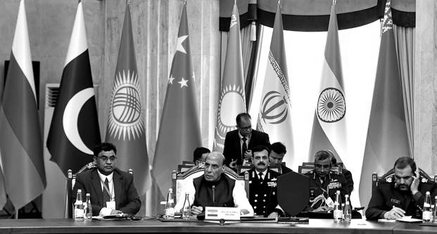 Rajnath Singh Flags State-Sponsored Terror, Cites Operation Sindoor at SCO Meet