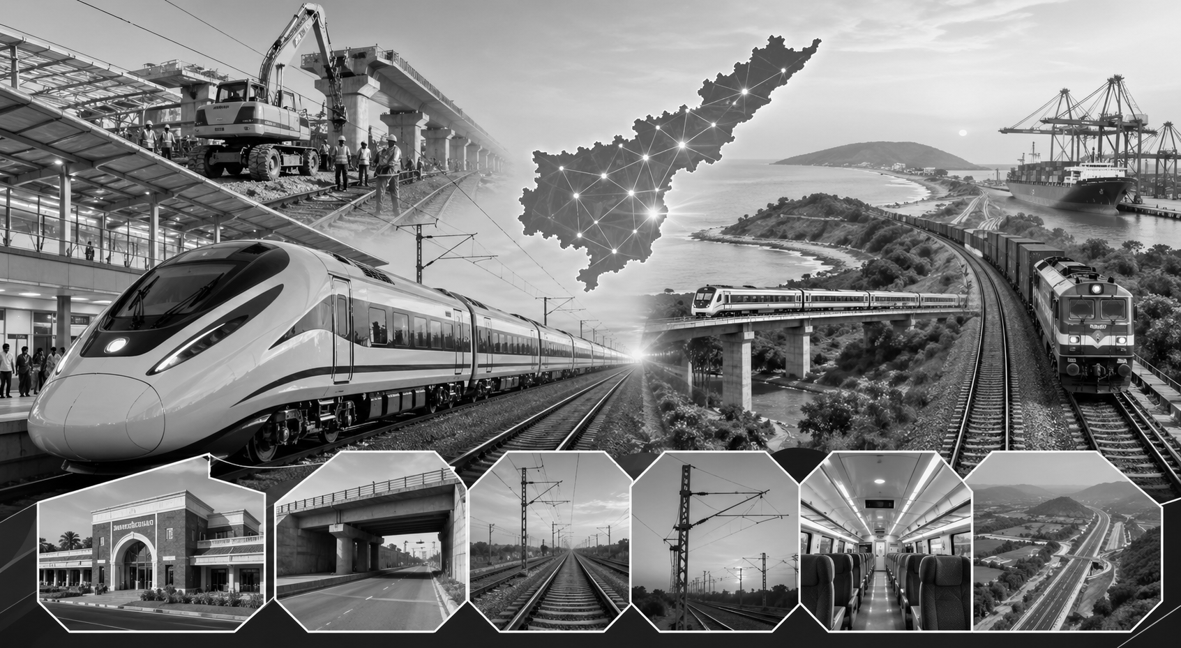 South Coastal Railway Zone to Launch June 1, AP Gets Record ₹10,134 Crore Rail Boost