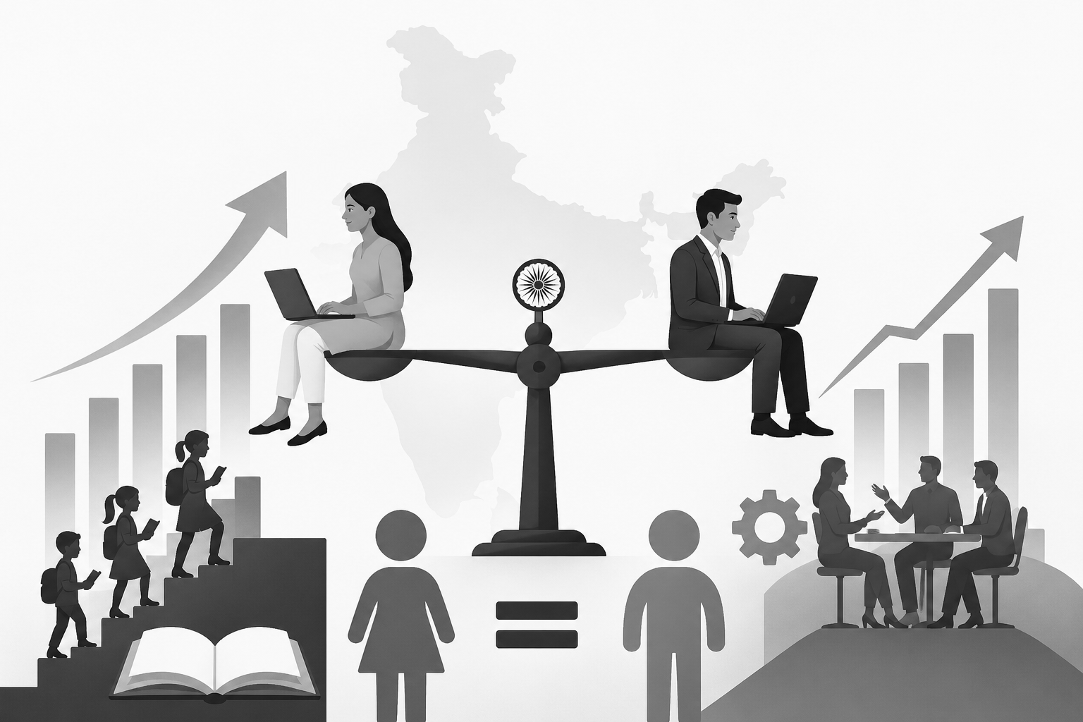 India’s Gender Data Snapshot 2025: Strong Gains in Equality Across Key Sectors