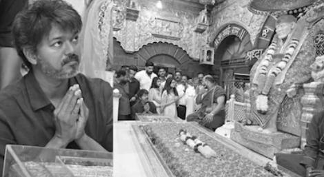 Sai Baba Darshan to Election Result Tension: TVK Chief Vijay’s Shirdi Visit Draws Attention