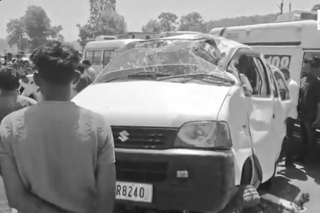 Six Women Killed, Eight Injured After Bus Rams Van In Gujarat’s Sabarkantha